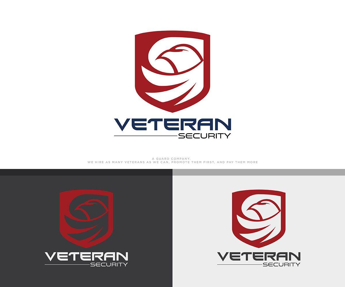 Guard Company Logo - Professional, Serious, Security Guard Logo Design for Veteran