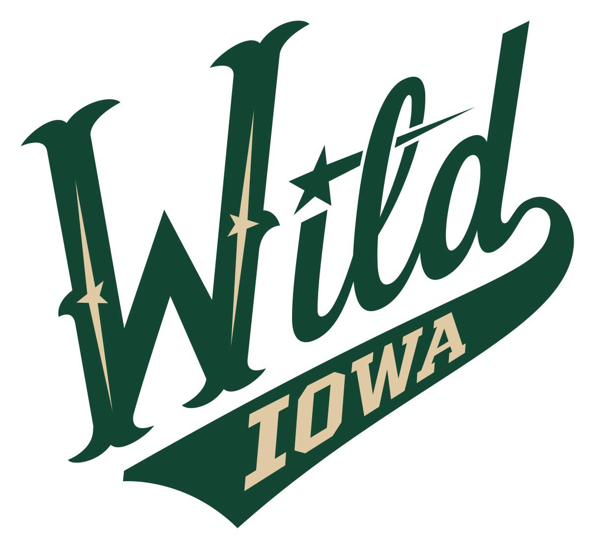 Wild Logo - Iowa Wild
