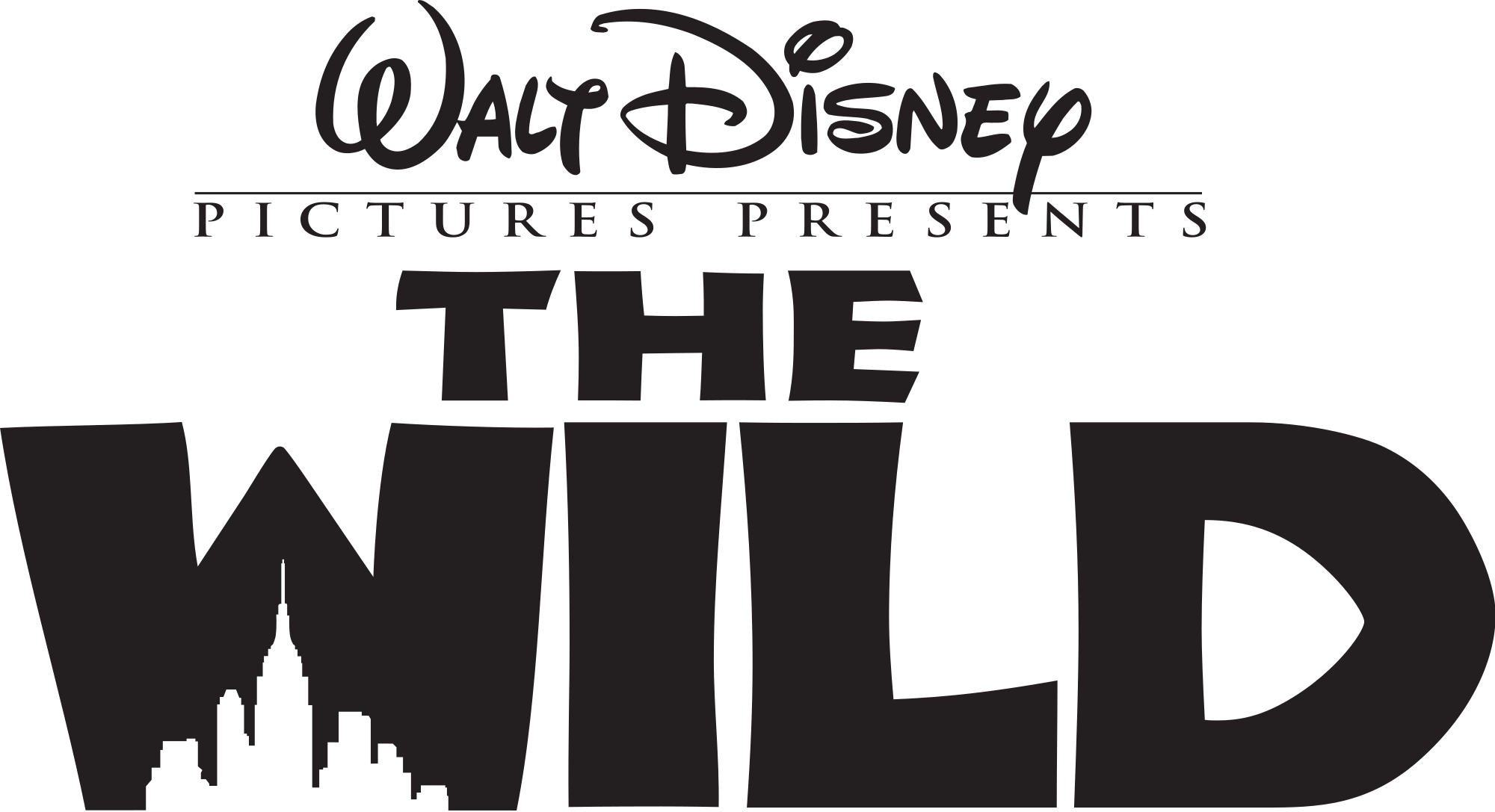 Wild Logo - File:The Wild Logo Black.svg - Wikimedia Commons