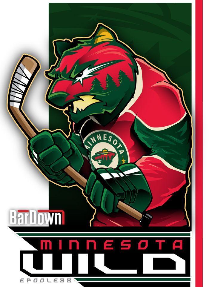 Wild Logo - What animal is the Minnesota Wild logo? : hockey