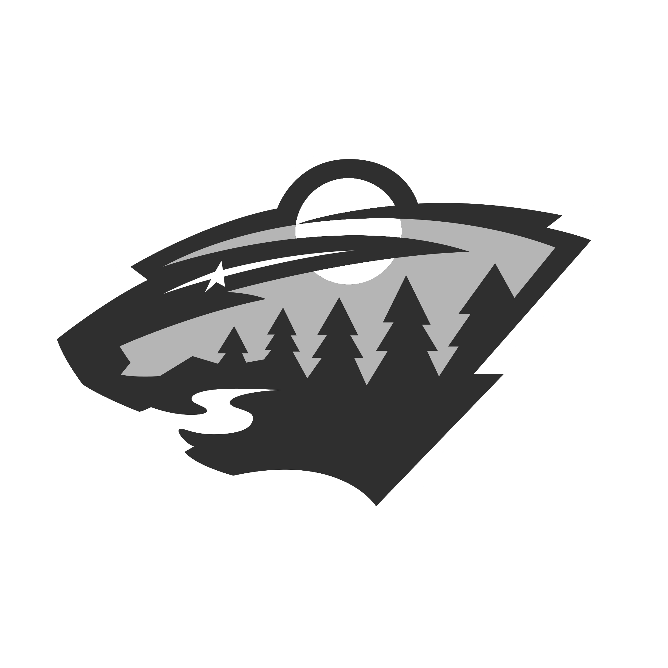Wild Logo - Minnesota Wild Logo PNG Transparent & SVG Vector - Freebie Supply