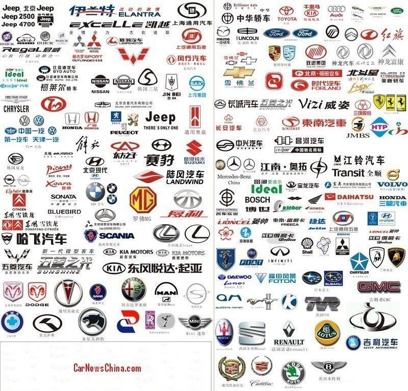 Chinese Car Manufacturer Logo - China Car Sales up 15.7% in 2013 - CarNewsChina.com