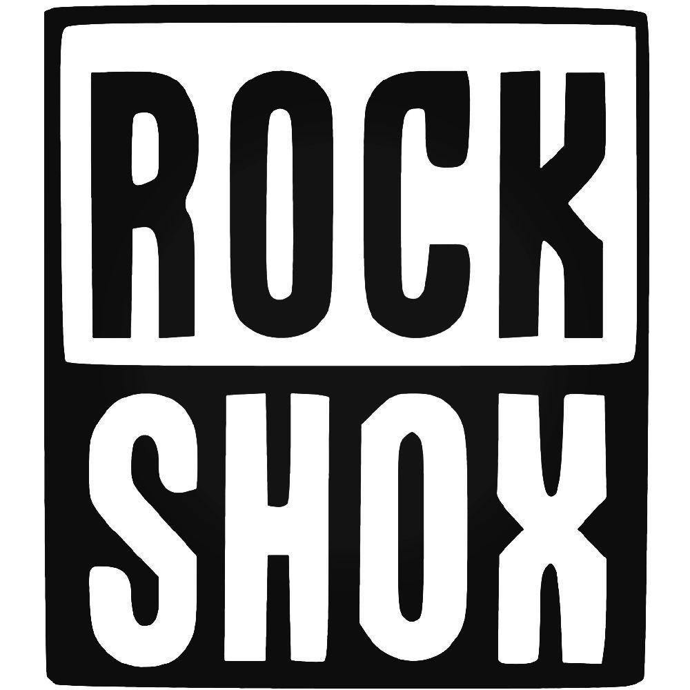 RockShox Logo - Rock Shox Logo Vinyl Decal Sticker | Aftermarket Decals | Vinyl ...