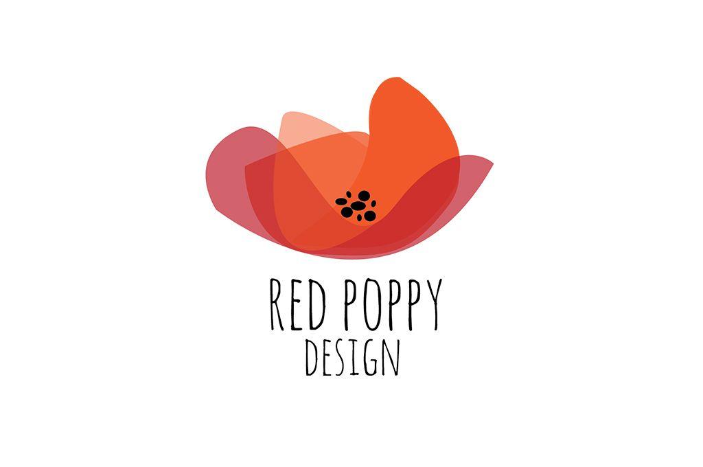 Poppy Flower Logo - Red Poppy Design | Portfolio