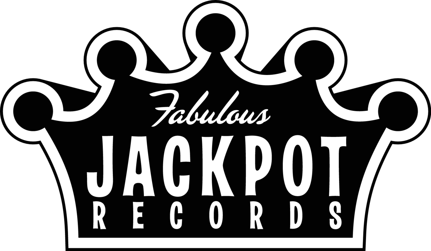 Black Record Logo - Jackpot Records