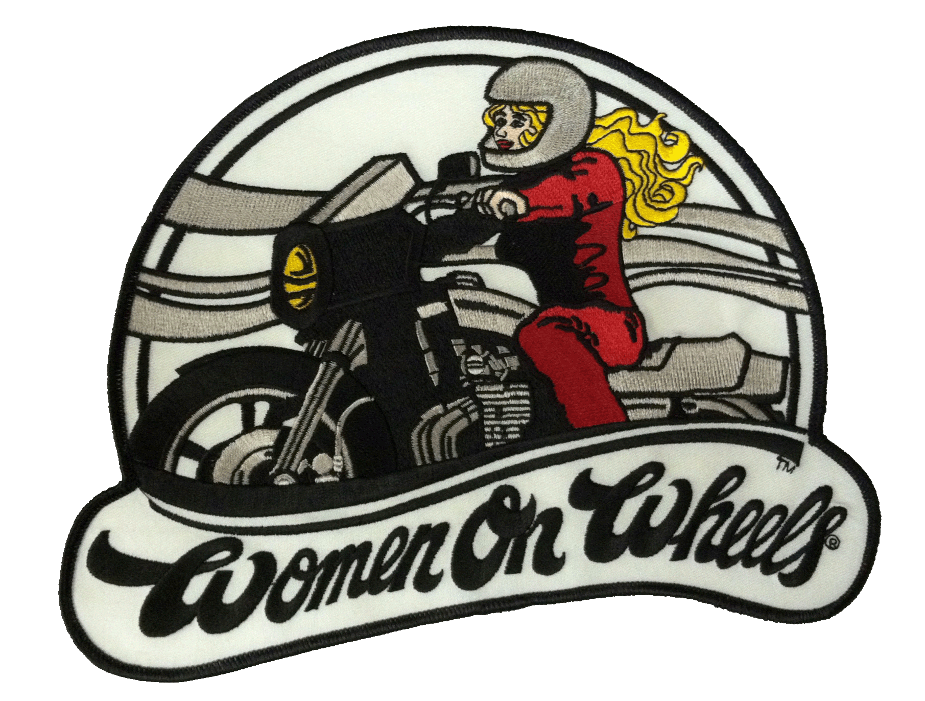 Biker Motorcycle Logo - Women On Wheels® – Women Motorcycle Organization