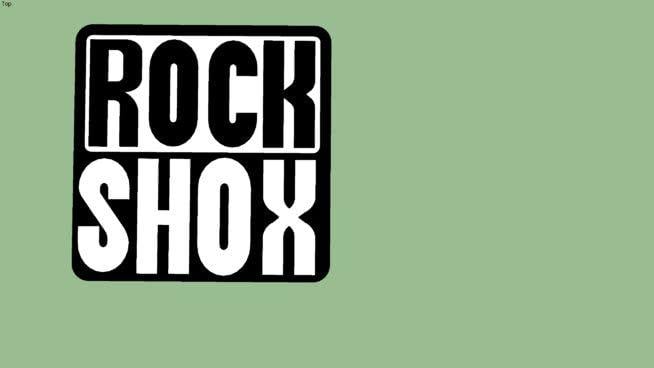 RockShox Logo - the modern ROCK SHOX logo | 3D Warehouse