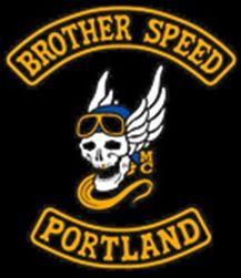 Biker Motorcycle Logo - Brother Speed