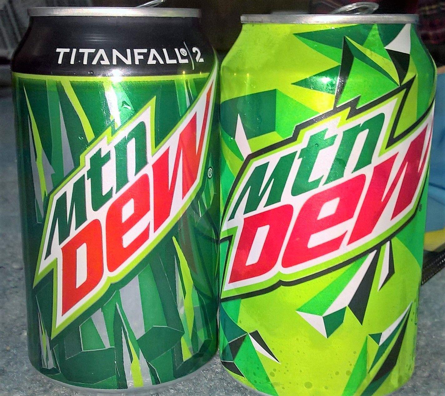 Old Mtn Dew Logo - Image - New and Old Mtn DEW Can.jpeg | Mountain Dew Wiki | FANDOM ...