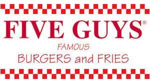 Famous Burgers and Fries Logo - Five Guys v. In'n'Out | Unoriginal Observations