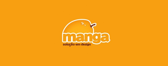 Orange Yellow Logo - 40 Creative Fruit Logo Design examples for Inspiration