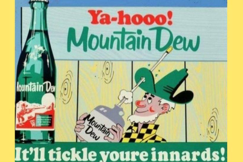 Old Mountain Dew Logo - AW Throwback: Mountain Dew's Willy the Hillbilly | HuffPost