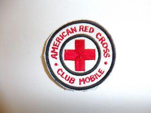 Red Cross Club Logo - WW2 US ARC American Red Cross Club Mobile R22A