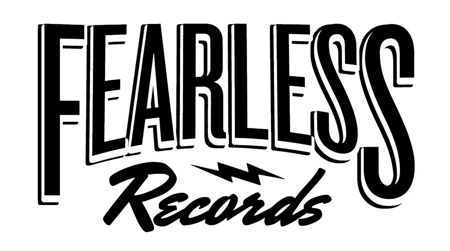 Black Record Logo - fearless-records-logo