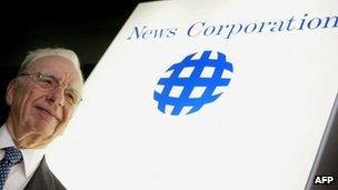 News Corporation Logo - News Corp confirms plan to split the media giant - BBC News