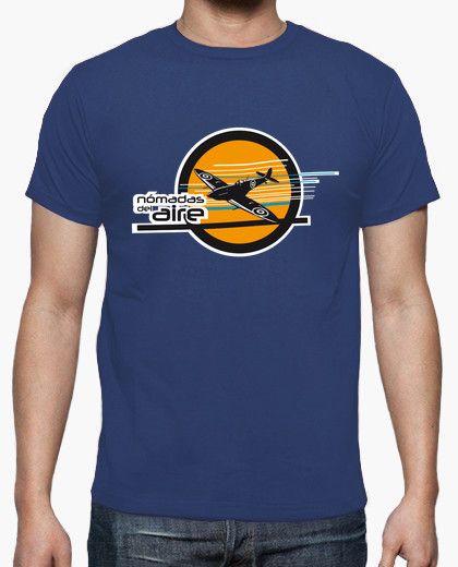Blue Orange T-Shirts With Logo - blue shirt, orange logo T-shirt - 1032325 | Tostadora.co.uk
