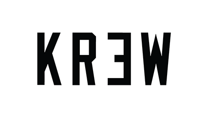 KR3W Logo - Footwork Noir — KREW