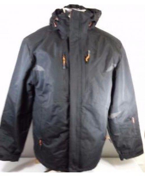 Hawke & Co Logo - Hawke Co. Men's Winter Coat Jacket Black Hood Full Zip EUC! Size L ...