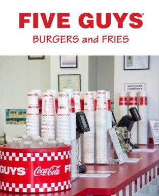 Famous Burgers and Fries Logo - Five Guys Famous Burgers & Fries – Rockville MD Restaurants ...