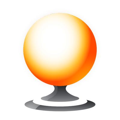 Orange Globe Logo - Corporate Logos V Quiz