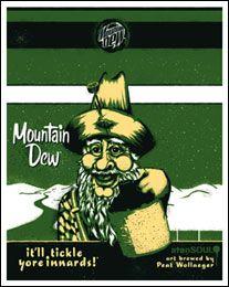 Old Mountain Dew Logo - Mountain Dew gets back to its hillbilly roots – Adweek