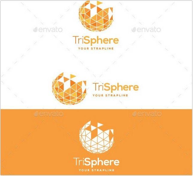 Orange Sphere Logo - 26+ Best Sphere Logo Designs For Inspiration - Templatefor