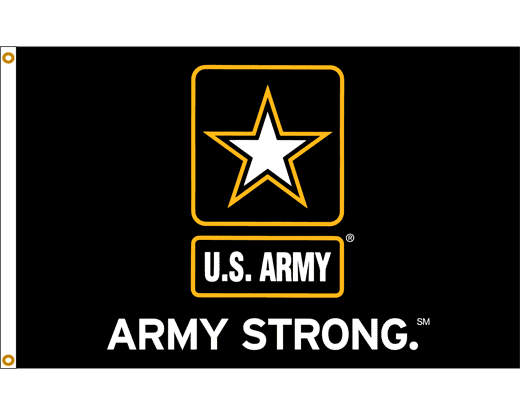 Army Strong Logo - U.S. Army Strong Flag