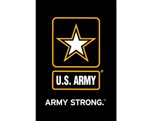 Army Strong Logo - U.S. Army Strong Garden Flag