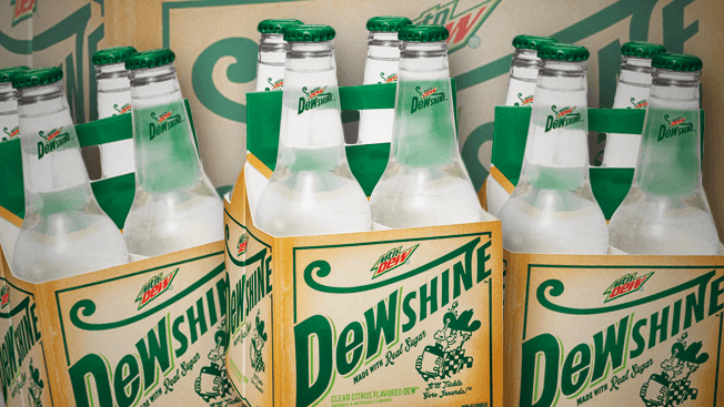 Old Mountain Dew Logo - Mountain Dew Is Launching a New 'Throwback' Soda Inspired by Its ...