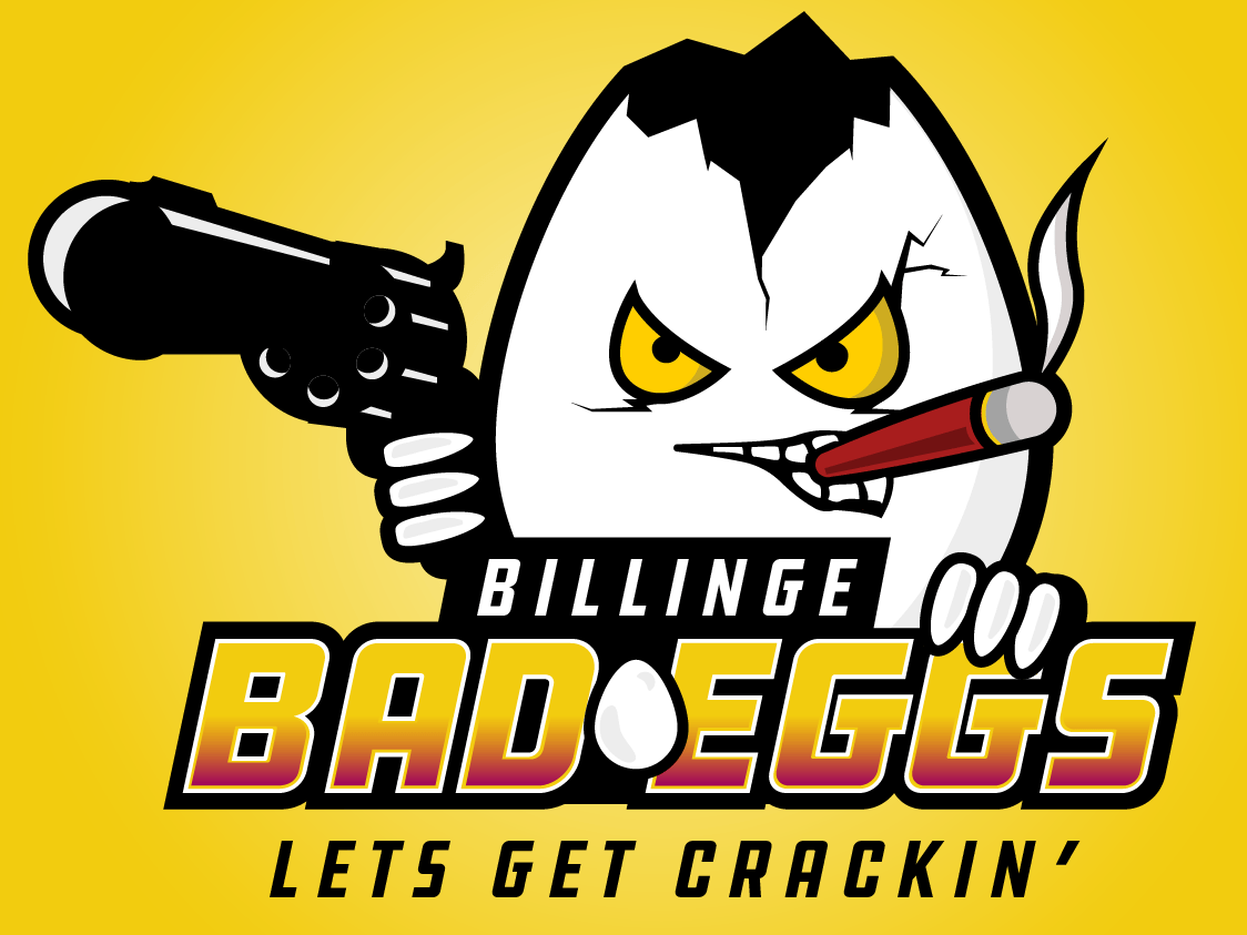 Bad Eggs Logo - Billinge Bad Eggs by Jak McCormack | Dribbble | Dribbble