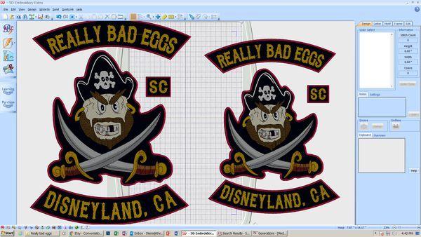 Bad Eggs Logo - Custom Order for Really Bad Eggs Social Club Protected