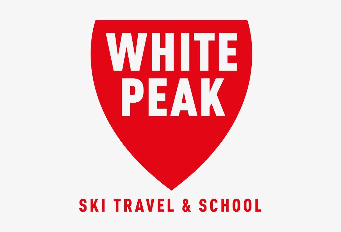 Red and White Peak Logo - WHITE PEAK