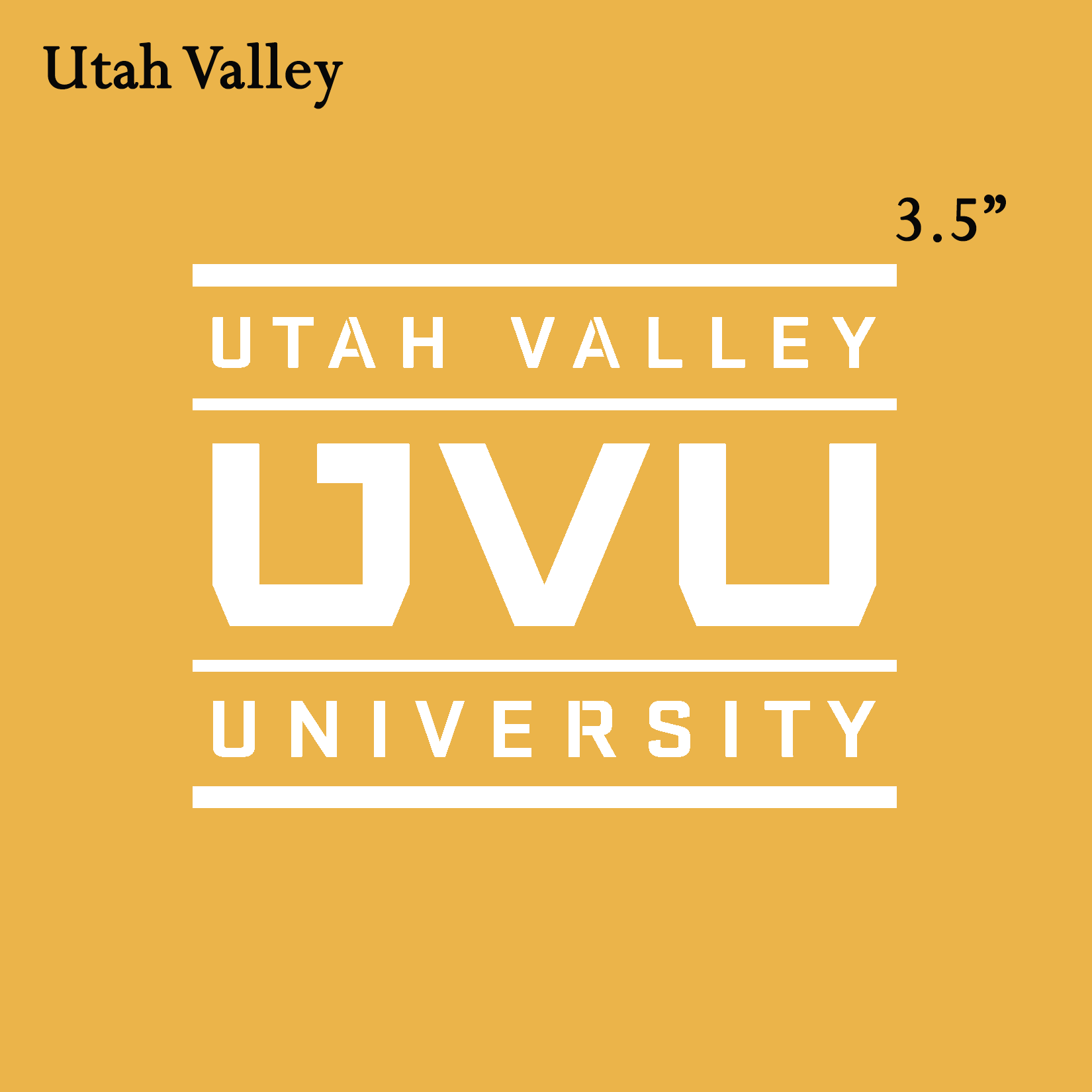 UVU Logo - UVU Logo