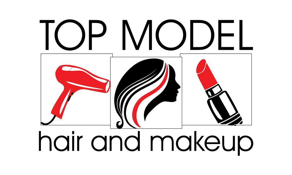 Hair and Make Up Logo - Top Model Hair and Make up - logo - Smart Time Media