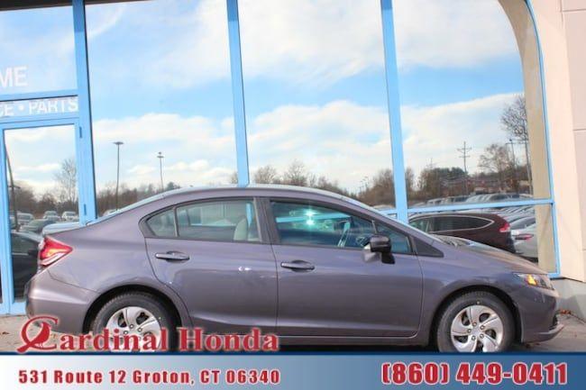 Cardinal Honda Logo - Used 2015 Honda Civic For Sale in Groton, CT | #U6026L