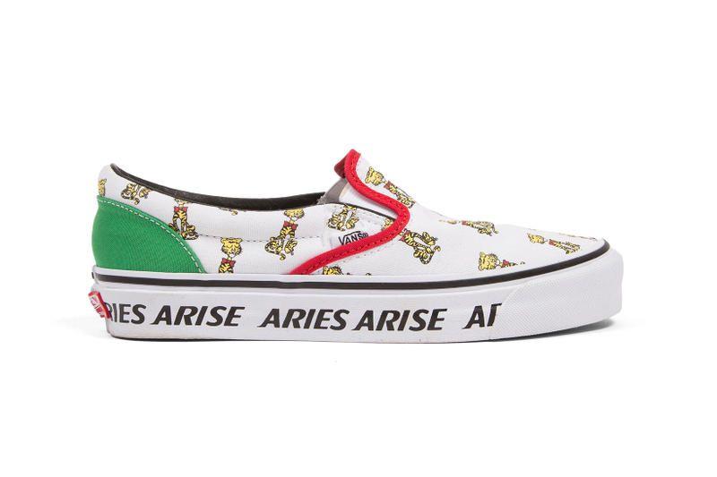 Colorful Vans Logo - Vans & Aries Unveil New Footwear Collaboration | HYPEBEAST