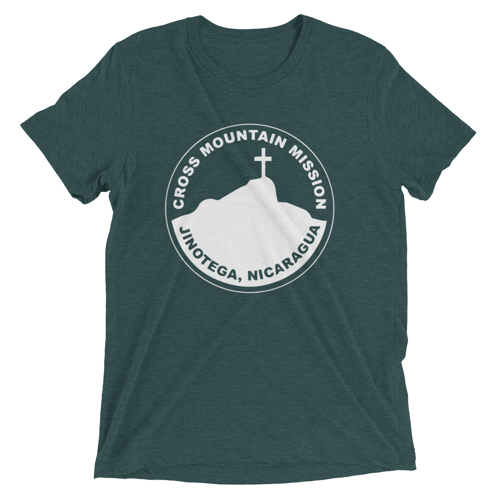 Cross and Mountain Logo - Cross Mountain Mission Logo Short Sleeve T Shirt