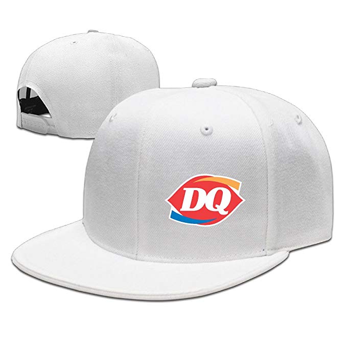 Dairy Queen Logo - Ancatt Dairy Queen Logo Adjustable Snapback Cap Baseball Flat Hats ...