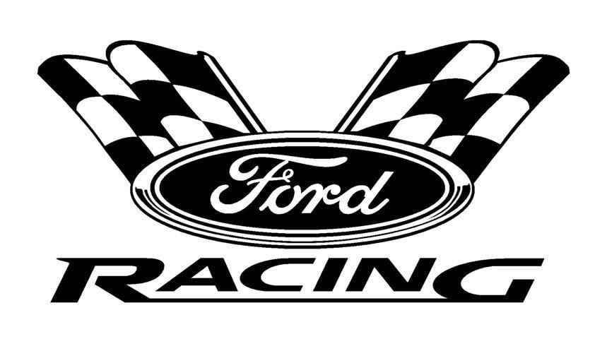 Funny Ford Logo - Ford Racing Vinyl Decal 6″x6″ – Lifestyle Graphx – Your #1 Source ...