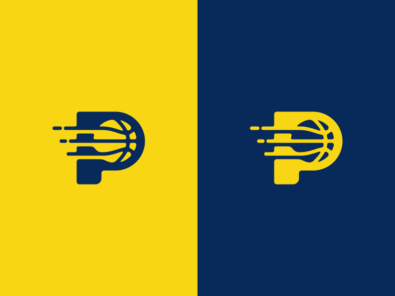 Great Basketball Logo - Pacers Basketball Logo Design. Dribbble. Logo design
