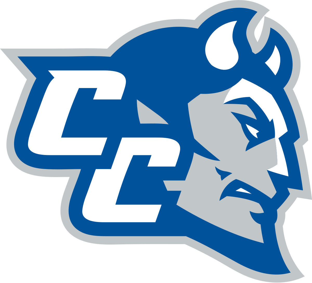 CCSU Blue Devils Logo - Central Connecticut Blue Devils