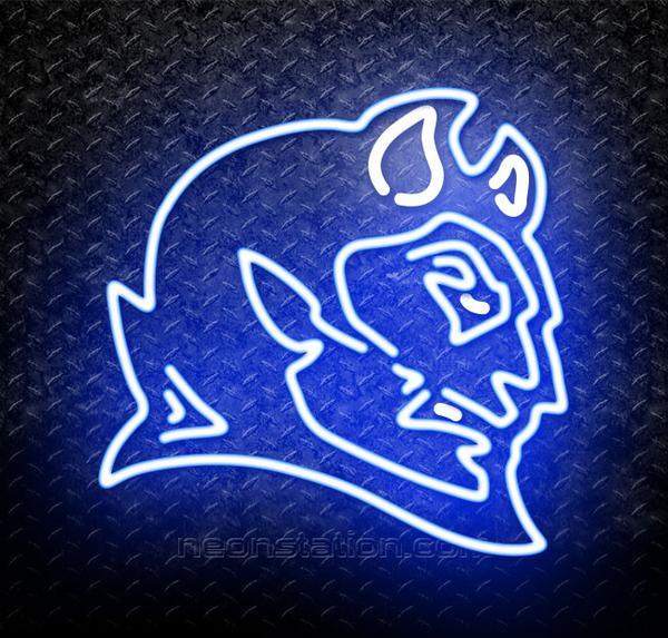 CCSU Blue Devils Logo - NCAA Ccsu Blue Devils Logo Neon Sign // Neonstation