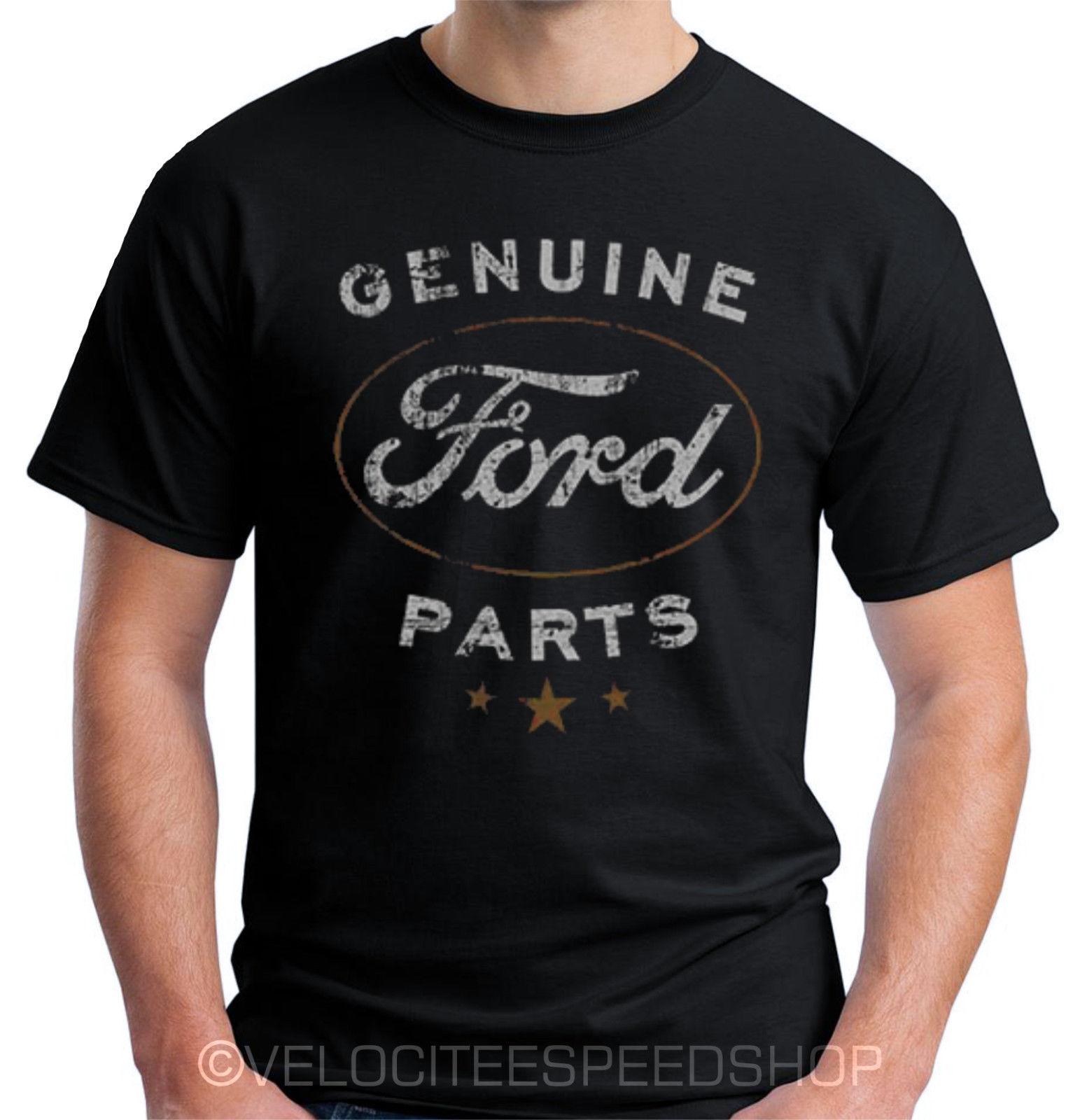 Funny Ford Logo - Velocitee Mens T Shirt Genuine Licensed Ford Car & Truck Parts Logo