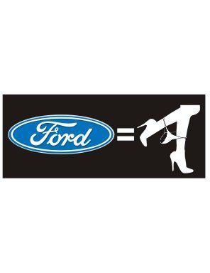 Funny Ford Logo - RT928 Panty Dropper Ford Funny Decal | Truck Yeti Cup Laptop Locker ...