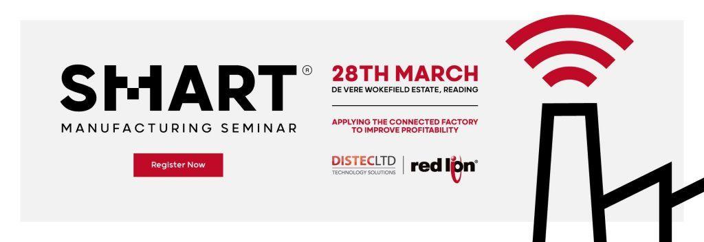 Red Lion Controls Logo - Distec Ltd and Red Lion Controls to host Smart Manufacturing Seminar