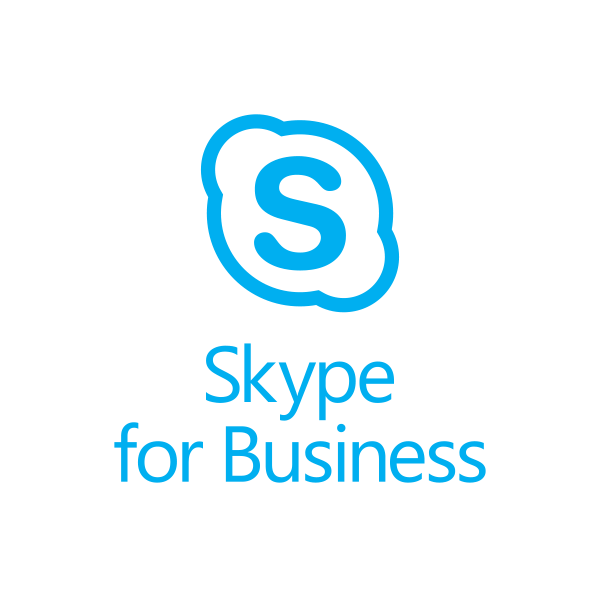 Official Skype Logo - Skype for Business blue logo - Cloud