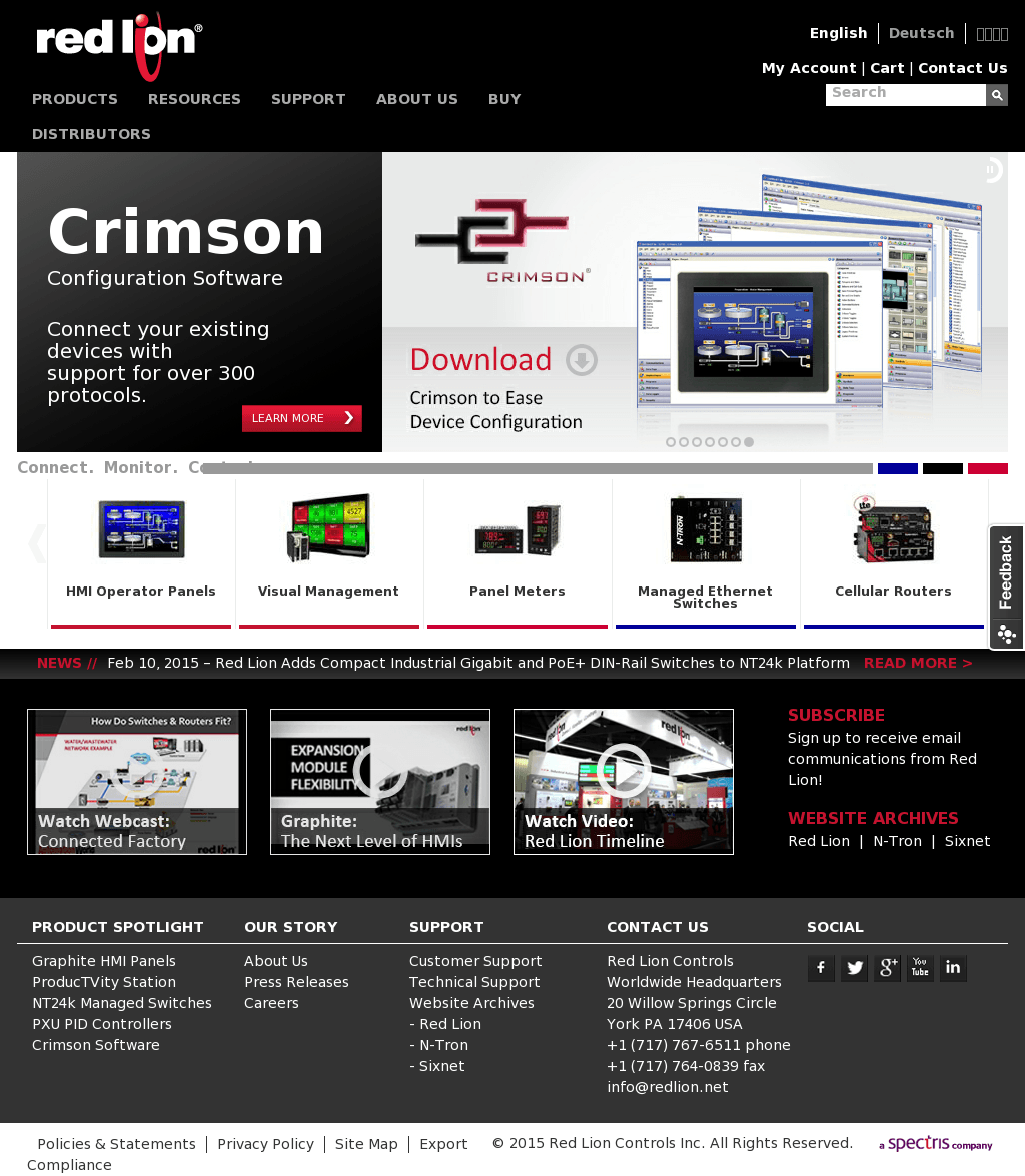 Red Lion Controls Logo - Red Lion Competitors, Revenue and Employees Company Profile