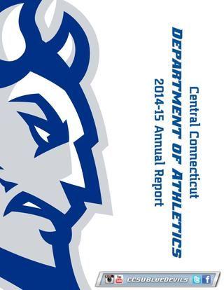 CCSU Blue Devils Logo - CCSU Athletics Annual Report 2014-15 by CCSU Blue Devils - issuu