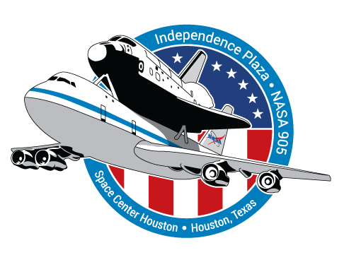 NASA JSC Logo - The Independence Plaza Experience