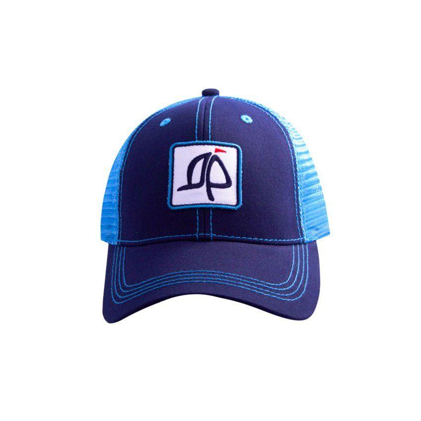 Navy Blue Logo - Island Proper Navy/Blue Trucker Logo Hat :: Accessories, Boutique ...